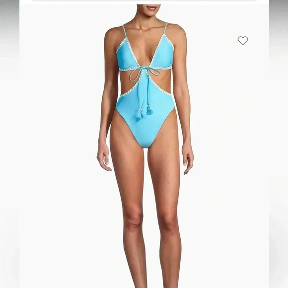 Ramy Brook Raina Cutout One Piece Swimsuit - Picture 1 of 8